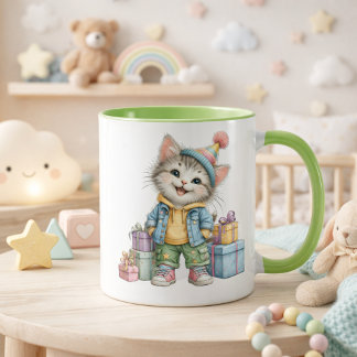 Taza para cumpleaños infantil