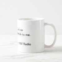 Taza para el equipo de radio-aficionado