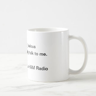 Taza para el equipo de radio-aficionado