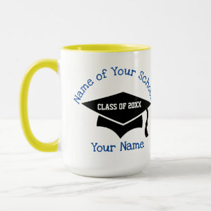 Taza Para el grupo de graduados mixtos, 15 oz