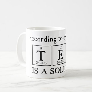 Taza para el profesor de la química