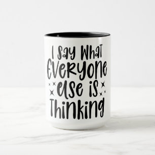 Taza para el que habla claro