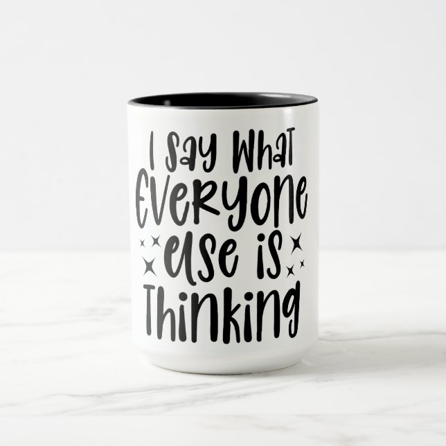 Taza para el que habla claro (Centro)