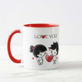 Taza para enamorados