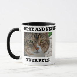 Taza para esterilizar y castrar a tus mascotas