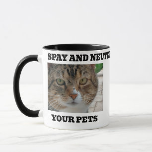 Taza para esterilizar y castrar a tus mascotas