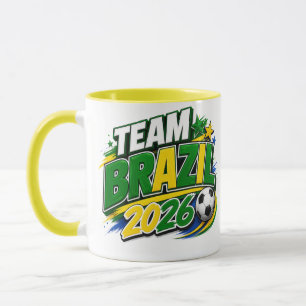 Taza para fanático del fútbol de SELECCIÓN BRASIL