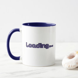 Taza para Jugadores con Carga de Píxeles - Azul Ma