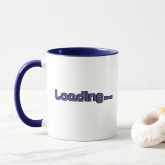 Taza para Jugadores con Carga de Píxeles - Azul Ma