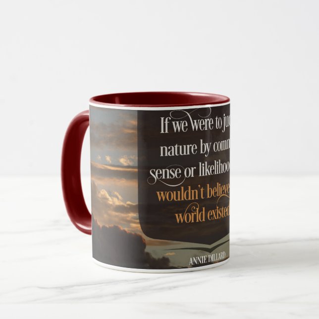 Taza Para juzgar a la naturaleza (Anverso izquierdo)