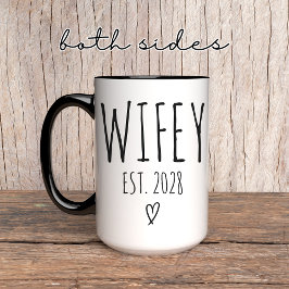 Taza para la Esposa – Regalo de Boda Personalizado