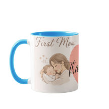 Taza para la primera mamá: regalo sentimental para