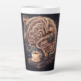 Taza para Latte de Máquina de Café Cerebro – Neuro