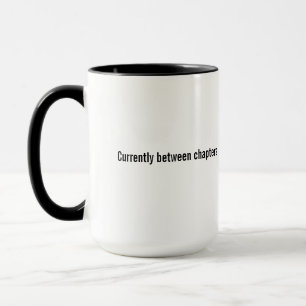 Taza para lector divertido - Actualmente entre cap
