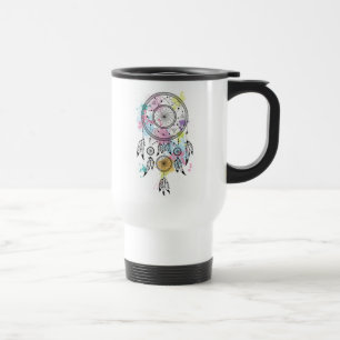 Taza para llevar atrapasueños