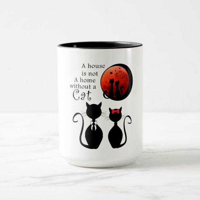 Taza Para los amantes del gato (Centro)