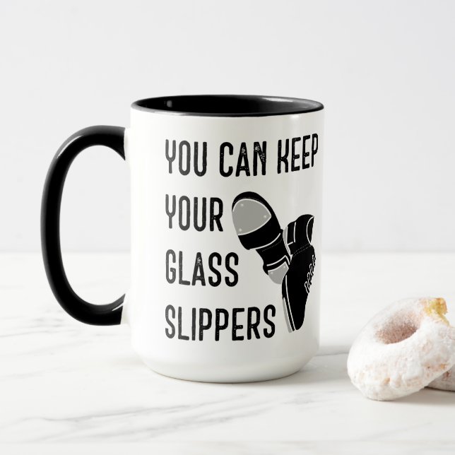 Taza Para Los Bailarines, Puedes Conservar Tus Zapatill (Con donut)