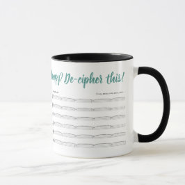 Taza para los organistas que odian cifras