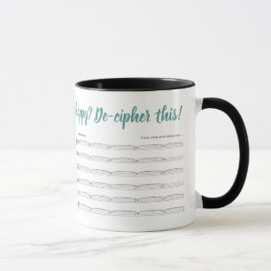 Taza para los organistas que odian cifras