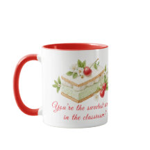 Taza para maestros Sweetest Scoop – Regalo de vuel