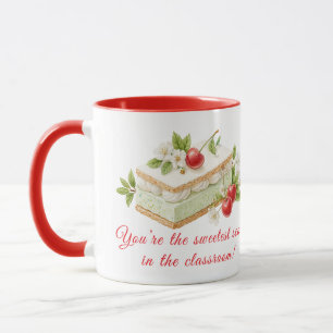 Taza para maestros Sweetest Scoop – Regalo de vuel
