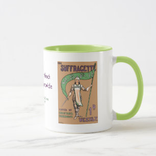 Taza para mujer 2 del regalo de la revista del