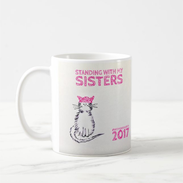 Taza para mujer de marzo de Maggie (Izquierda)