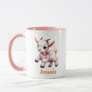 Taza para niños personalizada con diseño de animal
