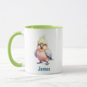 Taza para niños personalizada con diseño de animal