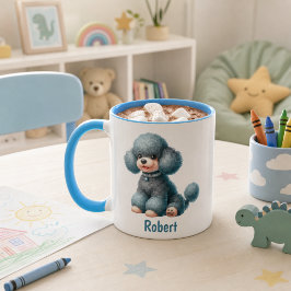 Taza para niños personalizada con diseño de animal
