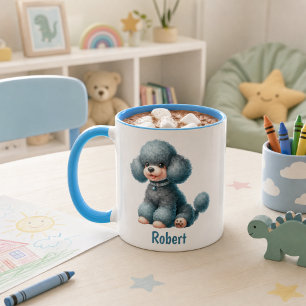 Taza para niños personalizada con diseño de animal