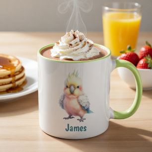 Taza para niños personalizada con diseño de animal