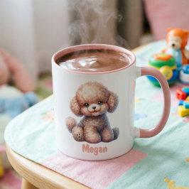 Taza para niños personalizada con diseño de animal
