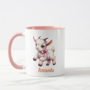 Taza para niños personalizada con diseño de animal