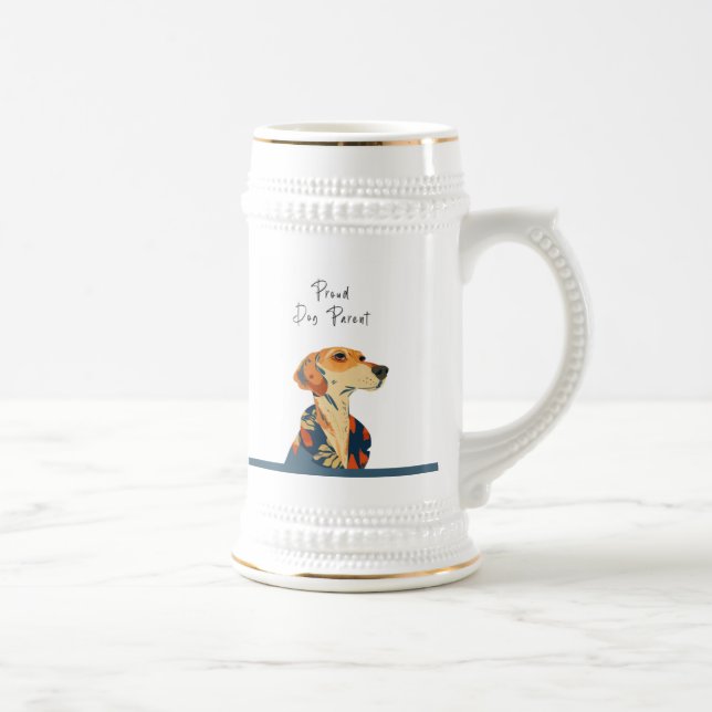 Taza para padres orgullosos de perros – Ilustració (Derecha)