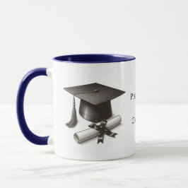 Taza para papá orgulloso de un graduado