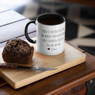 Taza para Pareja Sarcástica Regalo Romántico Perso