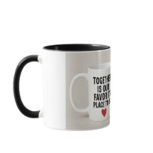 Taza para parejas LoveLink™