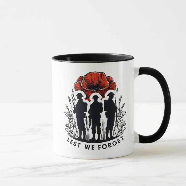 Taza Para Que No Olvidemos El Día Del Recuerdo (Derecha)