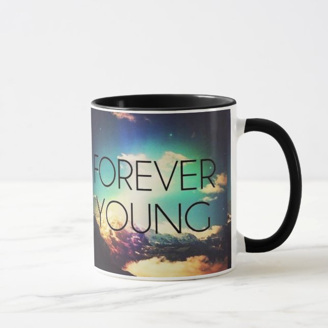 TAZA PARA SIEMPRE JÓVENES (Derecha)