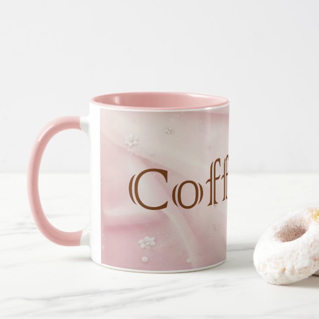 Taza para sorbos rosada (Con donut)