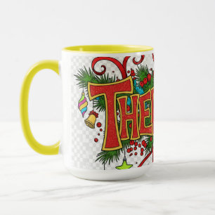 Taza para terapeutas: profesionales festivos y lin