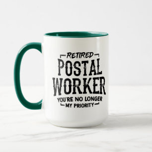 Taza para trabajador postal jubilado ya no es prio