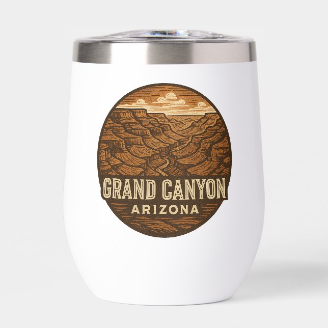 Taza para vino sin tallo del Parque Nacional del G (Frente)