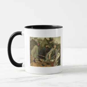 Taza Parábola de las persianas, detalle de tres