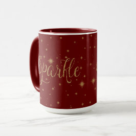 Taza Paracaídas de oro rojo