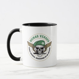 Taza Paracaidista de cráneo verde de Beret