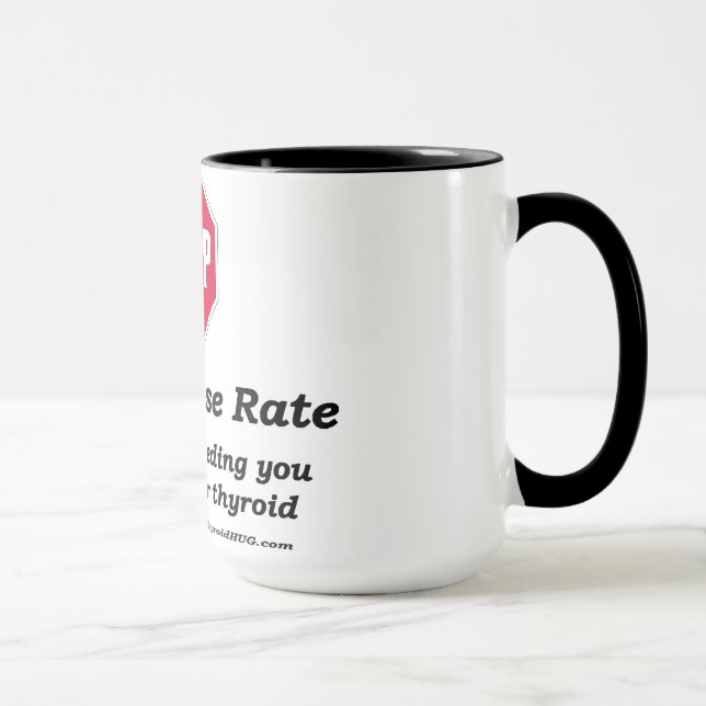 Taza ¡Parada! Compruebe el pulso (Derecha)