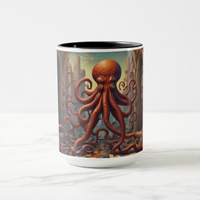 Taza Paraíso de Cthulhu perdido (Centro)