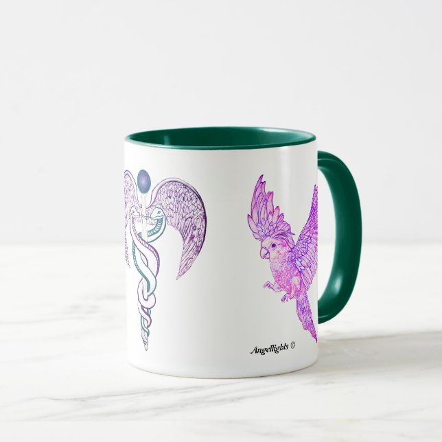Taza Paraíso de curación (Anverso derecho)